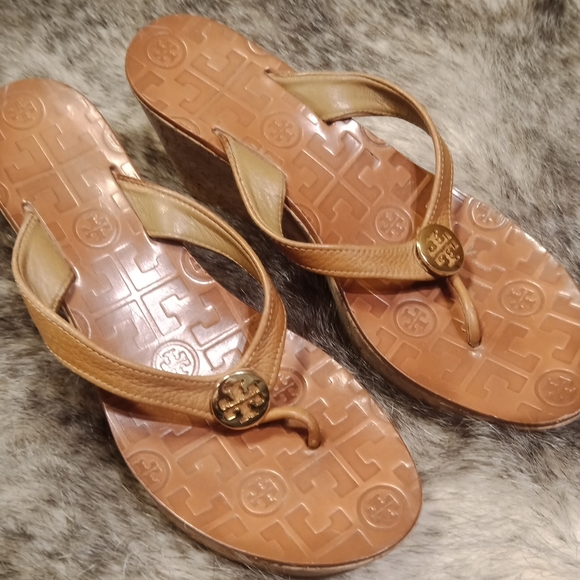 Tory Burch wedge sandals
